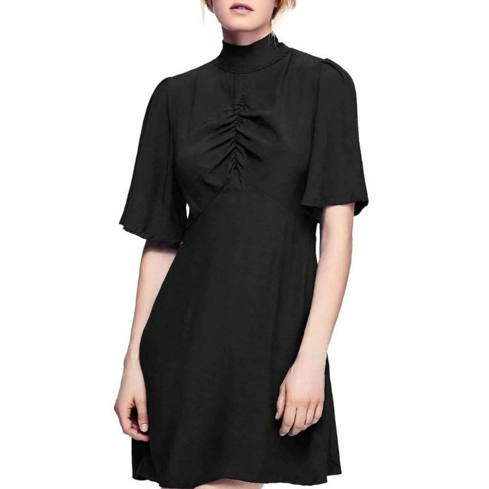 NWT New $128 Free People My Baby Black Mini Dress Size 2